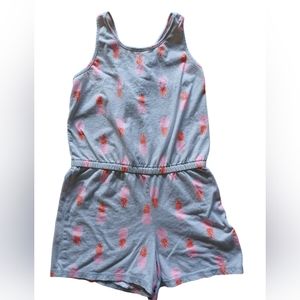 Old Navy Sleeveless Cross-Back Romper Girl Size L (10-12)